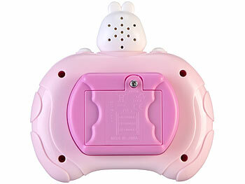 Playtastic Quick-Push-Bubble-Spielkonsole "Hase", Tierform, batteriebetrieben