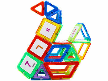 Playtastic 120 magnetische Bausteine, verschiedene Formen