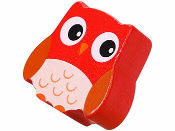 Playtastic 25-teiliges Sortierspielzeug "Farm" aus Holz, mit Tieren und Pflanzen