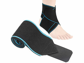 Speeron 2er-Set flexible Sprunggelenkbandagen, für rechtes & linkes Fußgelenk