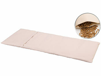 newgen medicals 2er-Set Körner-Wärmekissen für Mikrowelle, 100 % Weizen, 20 x 50 cm 