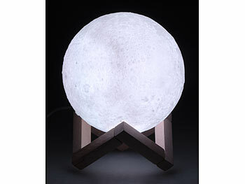 Playtastic DIY-Mondlampen-Bastelset inkl. Malmaterial & 12-Farben-Farbkasten