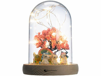 DIY-Tischlampe: Playtastic DIY-Einhorn-Nachttischlampe für Kinder, batteriebetrieben