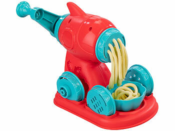 Playtastic 51-teiliges Knete-Set, Eis-, Nudel- & Burgermaschine