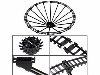 LED-Lichter Wagen Lichteffekte Bäume innen Weihnachten