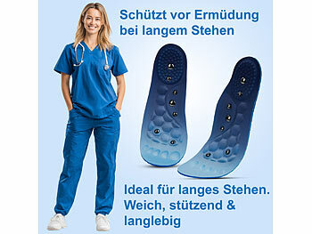 Akkupressur-Einlegesohlen 