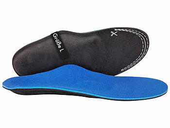 Einlage Schuhe: newgen medicals Orthopädische Einlegesohlen gegen Fußprobleme, Größe L 