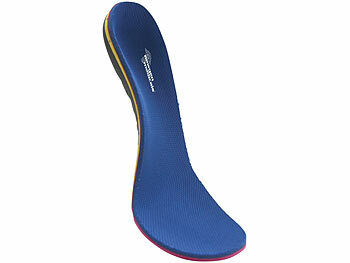 newgen medicals Orthopädische Einlegesohlen mit Fußgewölbestütze, Größe S, bis 100 kg 