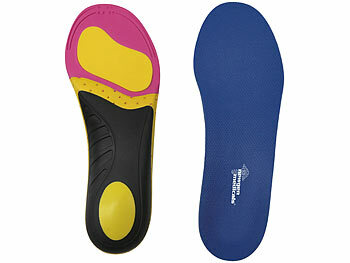 newgen medicals Orthopädische Einlegesohlen mit Fußgewölbestütze, Größe XL, bis 100 kg 