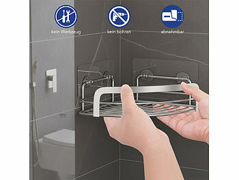 Wandregale für Dusche 