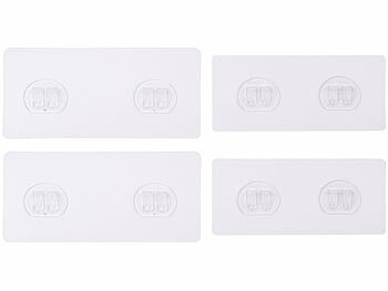 Hakenleiste Klebepad Halter Lappen Seife Ablagefläche Pflegeprodukt Ordnung 