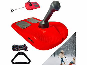 Speeron 2er-Set Schneebob für Kinder ab 6 J. & Erwachsene, bis 80 kg 