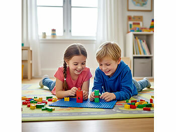 Baustein-Grundplatten für gängige Klemmbausteine 