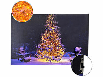 LED Bild Weihnachtsbaum 