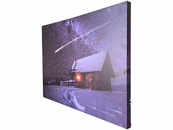 LED-Bild Weihnachten Winter