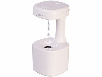 Carlo Milano Antigravity-LED-Luftbefeuchter, USB-C, 500 ml Wassertank
