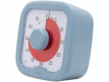 infactory Visueller 60-Minuten-Lerntimer für Kinder und Erwachsene, blau