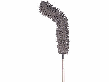 Staubwedel-Set mit Mikrofaser-Aufsatz und Teleskopgriff