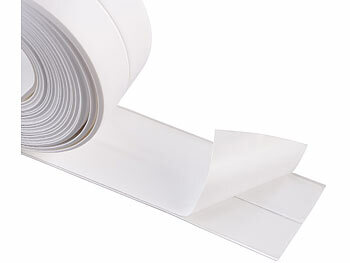 AGT 12er-Set wasserfeste Dichtungsbänder, 28 mm x 4 m, weiß