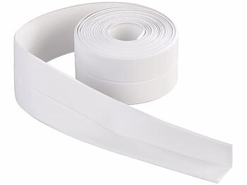 AGT 12er-Set wasserfeste Dichtungsbänder, 28 mm x 4 m, weiß
