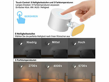 Akku-Tischlampen mit Dimmfunktion