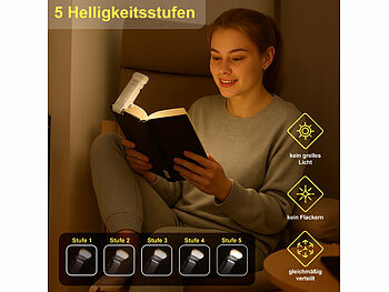 Leseleuchte für Reise und Nacht