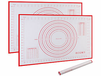 Silikon-Backmatten Für Kastenform – 4 Stück, Antihaftbeschichtet, Passend Für 24,1x12,7 Cm