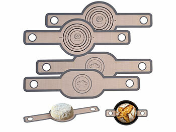 Set di mattarello e tappetino da forno - Kit combinato di mattarello