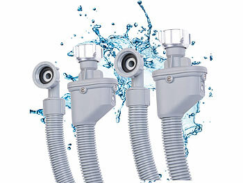 Aquastop Zulaufschlauch: Sichler 2er-Set Aquastop-Schlauch, Waschmaschinen/Geschirrspüler, 3/4", 150 cm
