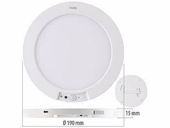 LED Deckenleuchte mit Bewegungsmelder für Abstellraum