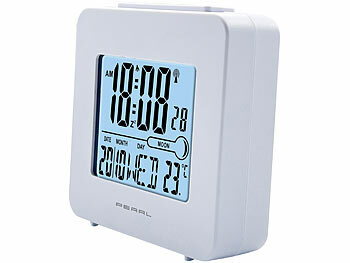 Digitale Funkwecker mit Thermometer