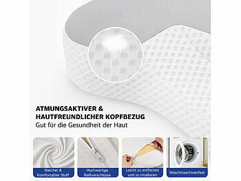 Orthopädische Kissen für alle Schlafpositionen