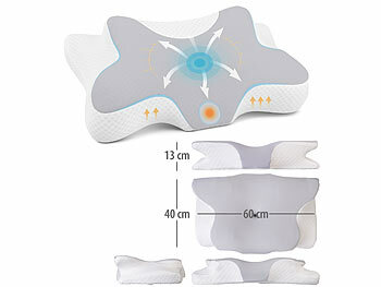 Memory Foam Kissen für Seitenschläfer mit Nackenstütze