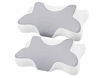 Ergonomische Seitenschläferkissen für Rücken- und Bauchschläfer