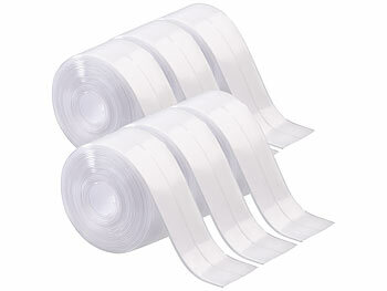 Abdichtungbänder: AGT 6er-Set wasserfeste Dichtungsbänder, 38 mm x 3,3 m, transparent