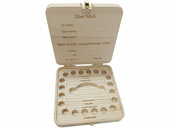 Erinnerungsboxen Milchzähne