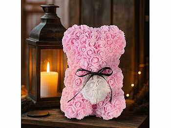 Rosen Teddybär für Muttertag