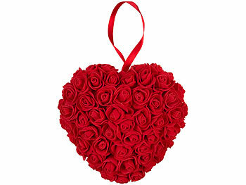 Rosenherz als Geschenk zum Valentinstag