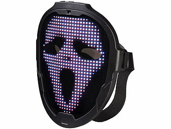 LED-Maske mit Gestenerkennung Halloween