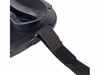 infactory LED-Gesichtsmaske mit Gestensteuerung, 80 Muster, LiPo-Akku, USB-C