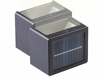 Solar-Außenlampen mit Up-Down-Abstrahlung 