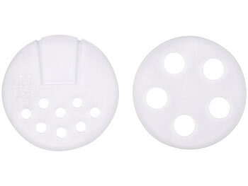 Rosenstein & Söhne 12er-Set Gewürzgläser, eckig, Streueinsätze, je 120ml, 30 Etiketten 