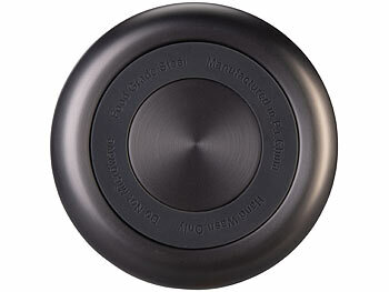 Semptec 2er-Set Isolier- & Lunchbehälter, mit Esslöffel, 430 ml, Edelstahl