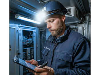 LED-Akku-Stirnlampe für Camping und Outdoor-Touren