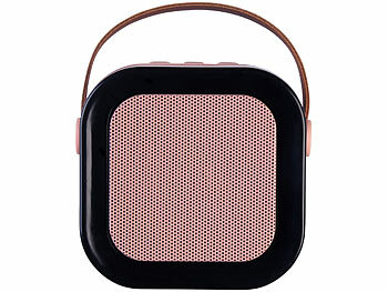 auvisio 2er set Karaoke-Maschine mit 2 Mikrofonen,RGB-LEDs,Bluetooth,USB,micro 