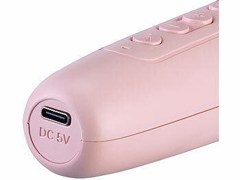 auvisio 2er set Karaoke-Maschine mit 2 Mikrofonen,RGB-LEDs,Bluetooth,USB,micro 