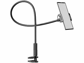 2 Morsetti A C Per Scrivania In Alluminio – Supporto A Forma Di Stella Regolabile, Adatto Fino A 5,5 Cm Di Spessore, Con Protezione Antigraffio, Bianco