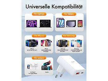 Flachstecker USB-Netzteil 