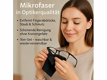 Brillen-Putztücher 