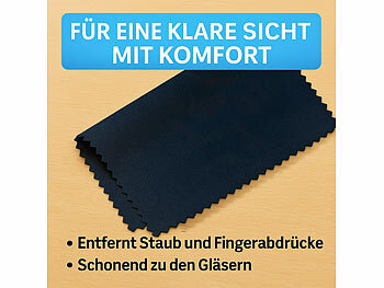 Brillenputztuch für Brillengläser 
